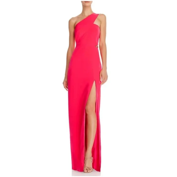 neon coral maxi dress Libby T-Shirt Maxi Dress / Neon Coral